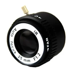 監視器鏡頭 監視器 固定光圈 25mm/F1.2 紅外線專用 IR 鏡頭 標準型攝影機 監視器鏡頭