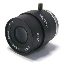 手動光圈 25mm /F1.4 鏡頭 監視器鏡頭 標準型攝影機頭 監視器 含稅開發票