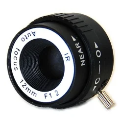 監視器鏡頭 手動光圈 12mm /F1.2 紅外線專用 IR 鏡頭  鏡頭 監視器鏡頭 標準型攝影機頭 監視器