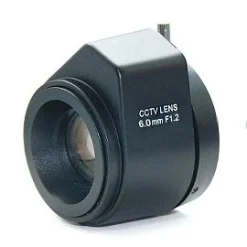 監視器鏡頭 DC 自動光圈 6mm /F1.2 鏡頭 鏡頭 監視器鏡頭 標準型攝影機頭 監視器 含稅開發票