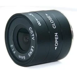 監視器鏡頭 手動光圈 6mm /F1.2 鏡頭 監視器鏡頭 標準型攝影機頭 監視器 含稅開發票