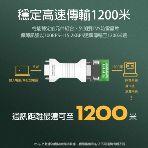 RS232轉RS485 RS232 to RS485 485 232 轉換器 門禁 保全 工控：圖片 8