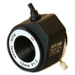 監視器鏡頭 自動光圈 12mm /F1.2 紅外線專用 IR鏡頭 鏡頭 監視器鏡頭 標準型攝影機頭 監視器 含稅開發票