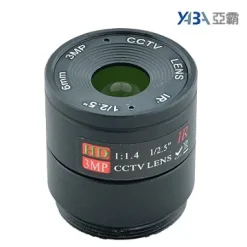 監視器鏡頭 300萬畫素 6mm固定光圈 IR鏡頭 CS鏡頭 CS接口 監視器 攝影機 純金屬 監控攝影機 鏡頭