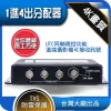 最新 4K 1進4出 影像 視訊 視頻 分配器 8MP 5MP 1080p AHD TVI CVI 監視器 延伸 放大