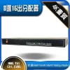 最新 800萬 8進16出 影像 視訊 視頻 分配器 8MP 5MP 1080p AHD TVI 監視器 延伸 放大