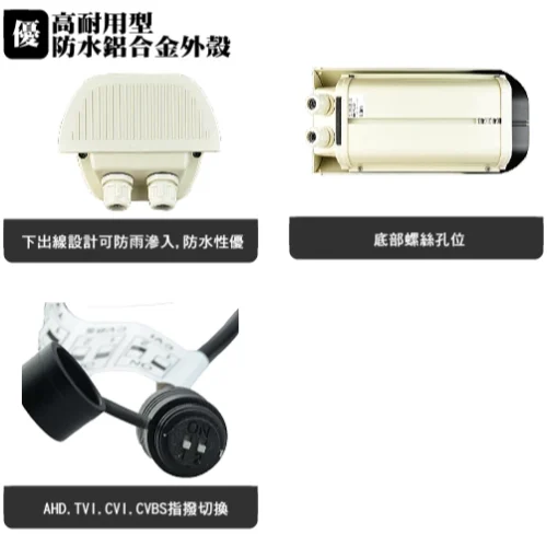 車牌機 5~50mm 自動光圈 SONY晶片 AHD 1080P LED 紅外線 車牌攝影機 防水 防護罩型 台灣出品：圖片 8