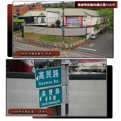 手動變焦 5~50mm AHD 1080P SONY晶片 紅外線 監視器 鏡頭 防護罩 防水 攝影機 台灣出品：圖片 3