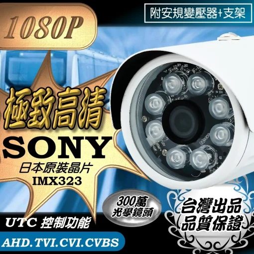 8路 採用台灣聯詠晶片 另售 4路 AHD DVR 監視器 支援 5MP 1080P 八路 監控 主機 DVR 套餐：圖片 8