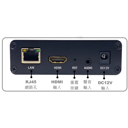 200萬 高清 視頻 HDMI 轉 網路 NVR RTSP 1080p 轉換器 直播 編碼器 可加購HDMI線：圖片 3