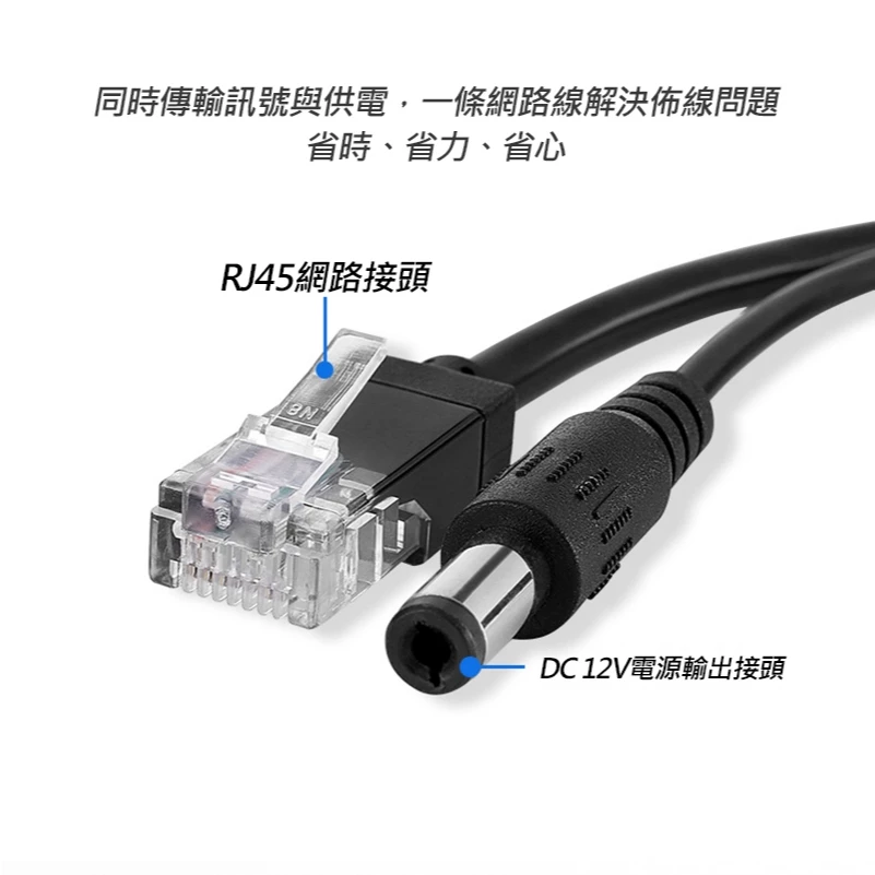 10入 POE 分離器 監視器 隔離型 帶隔離 PD 供電 模組 標準 48V轉12V 可種接頭可選:圖片 7